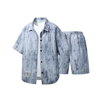 Fakeyoung Shirt Matching Set Unisex