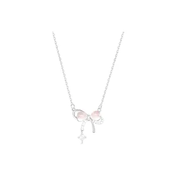 HAPPY BEAN Glass Cat Eye Necklaces Women's