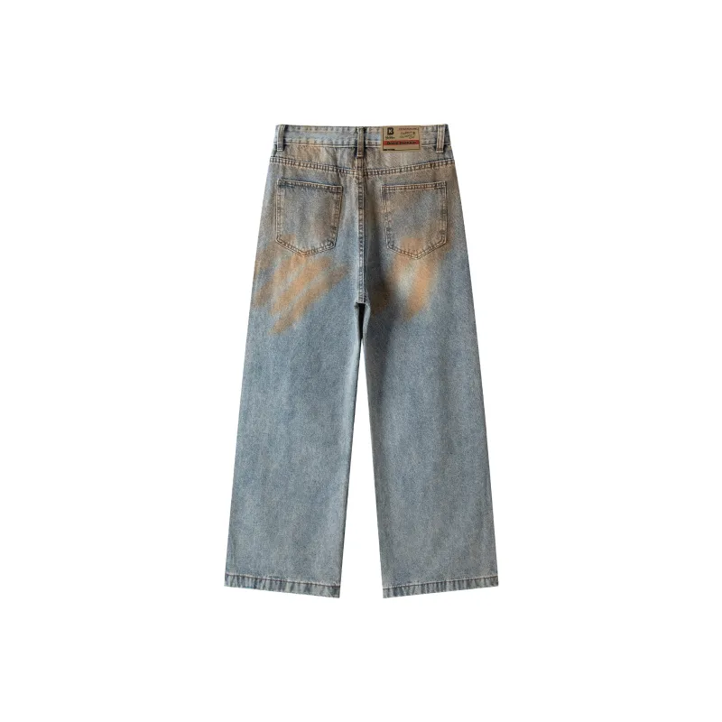David Bakken Jeans Unisex Vintage Blue-1