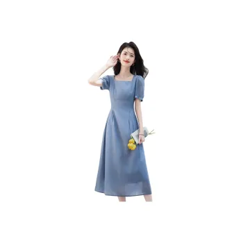XINFEIYU Short Sleeved Dress Women's