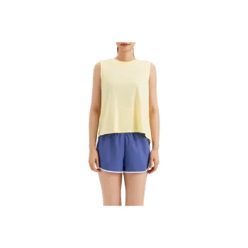 DECATHLON Sport Vests Women's Light Yellow