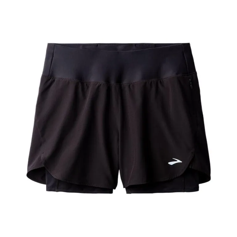 Brooks Chaser Sports Shorts Women's Black-0