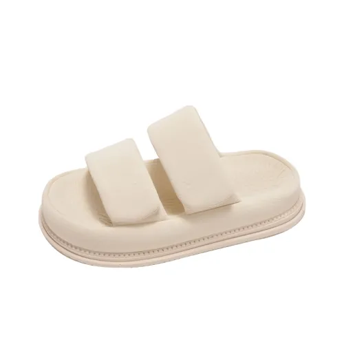 AJPAP Rubber Sole Slip Resistant Odor Resistant Abrasion Resistant Slide Slippers Women's