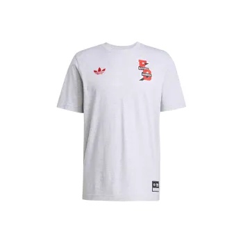 Adidas Originals VRCT T Shirt Men's Light Gray Heather Flower