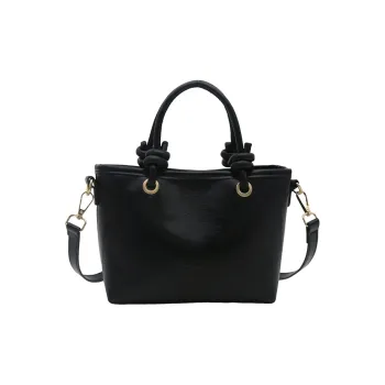 TOUTSEUL YOLO PU Handbag Women's Black/Brown