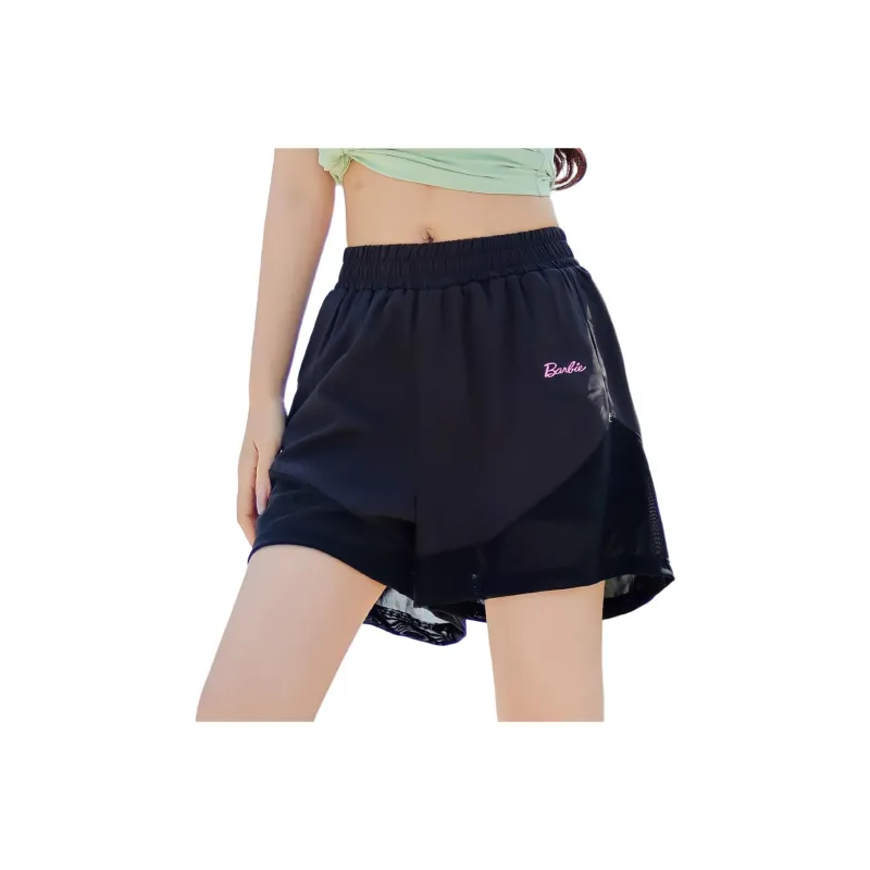 Barbie Sports Shorts Women's Black-0