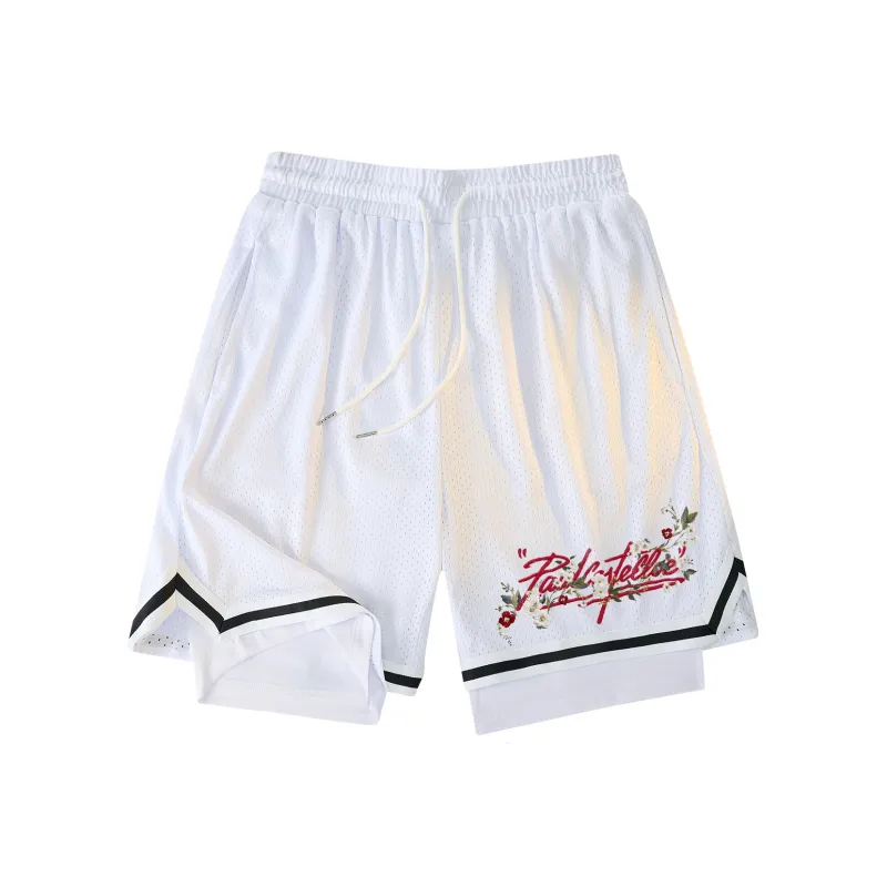 PAUL COSTELLOE Basketball Shorts Unisex-5
