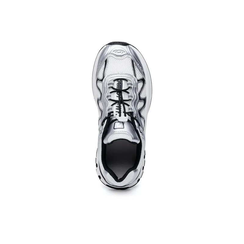 IHBOZ Slip Resistant, Abrasion Resistant, Breathable, Lightweight Coverage Low Top Chunky Sneakers Women's-4
