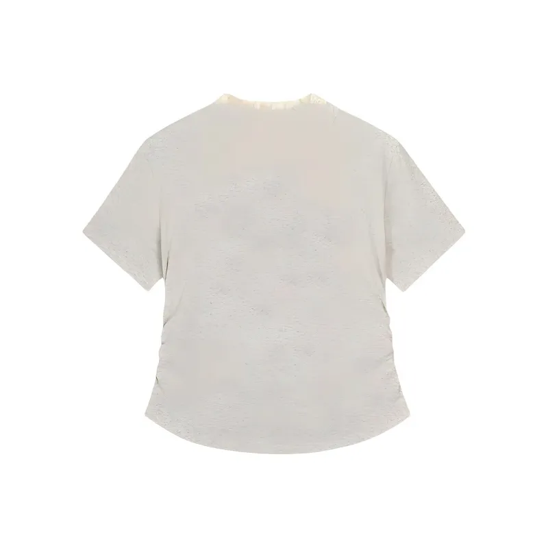 DOKZB T Shirts Women's Heather Gray-1