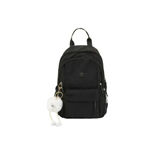 MINIPUDING Nylon Backpack Unisex Multicolor