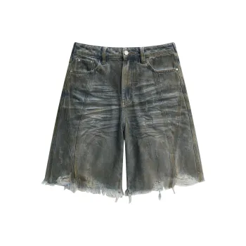 IMXS Denim Shorts Women's Mud Blue