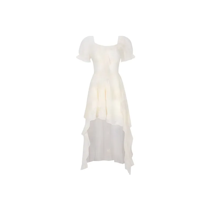 DOSOHEB Short Sleeved Dress Women's-0