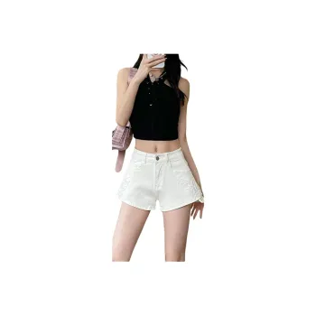 Mu Xiao Xin Denim Shorts Women's