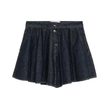 MSGM Denim Mini Skirt