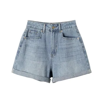 TOUCH Denim Shorts Women's Light Blue