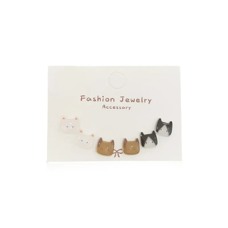 Inkopper Alloy Stud Earrings Women's-0