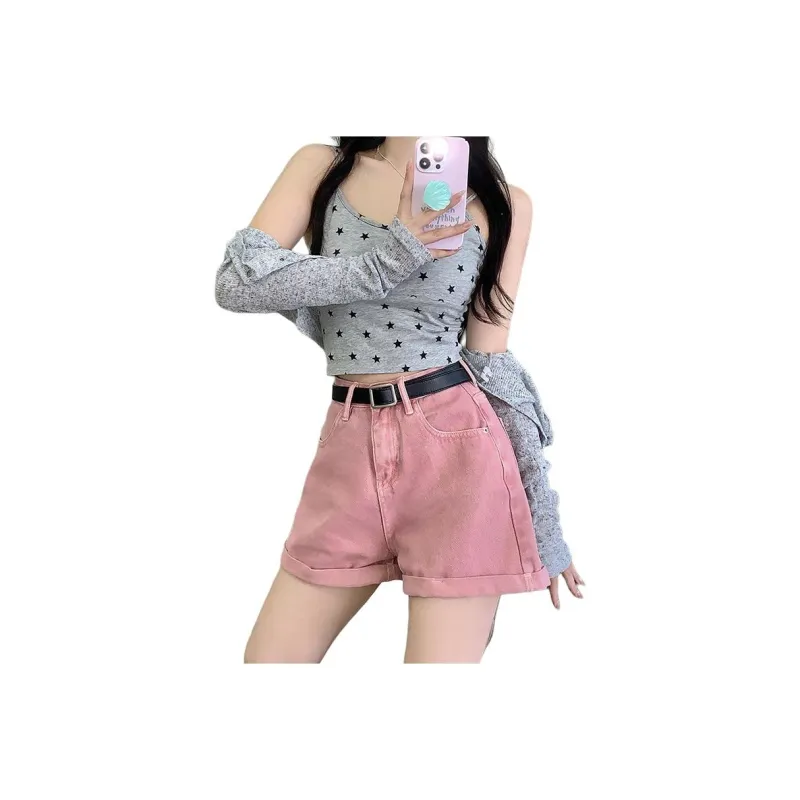 7 SEVFUN Denim Shorts Women's-17