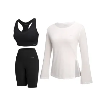 MESUCA Fitness Set Women's Three Piece Set