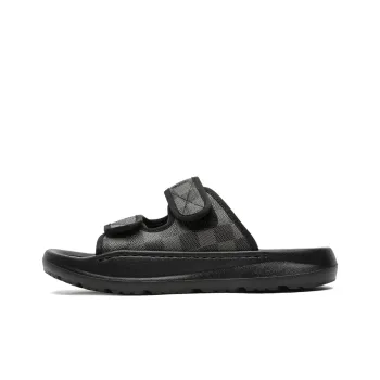 Lanza Odor Resistant, Abrasion Resistant Slide Slippers Men's Black