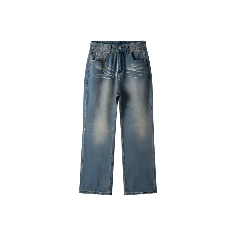 David Bakken Jeans Unisex Vintage Blue-0