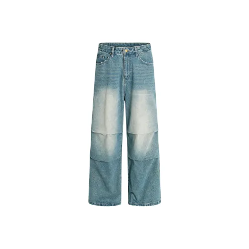 GBXM Jeans Unisex Vintage Blue