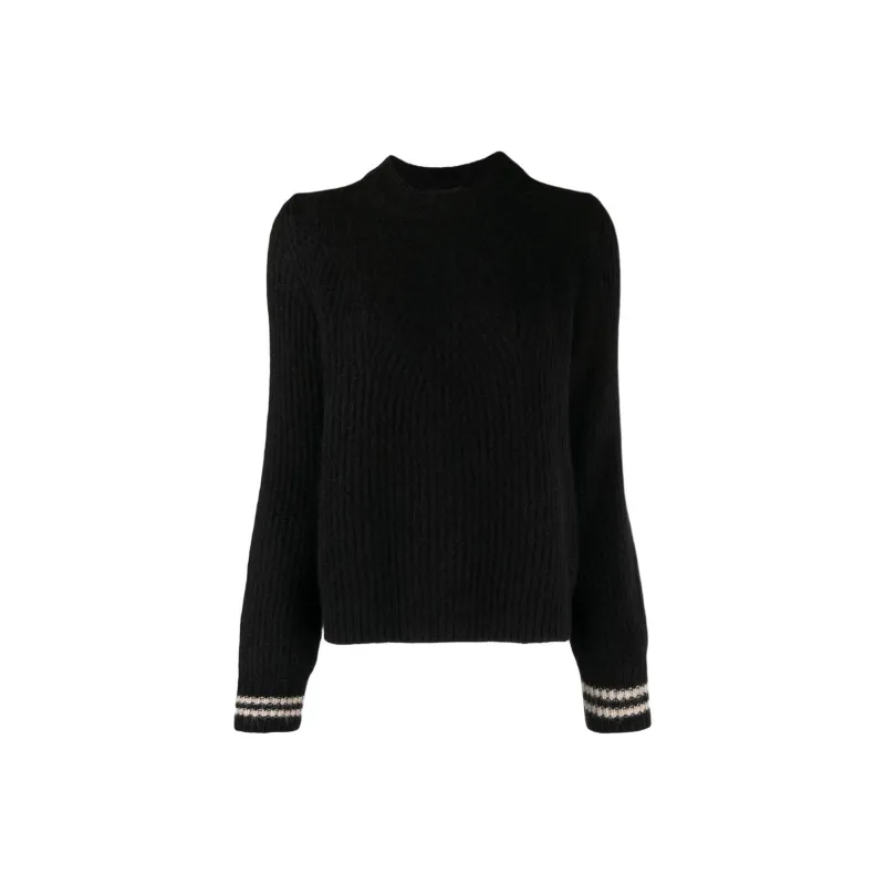 EMPORIO ARMANI SS22 Sweater Women's Black-0