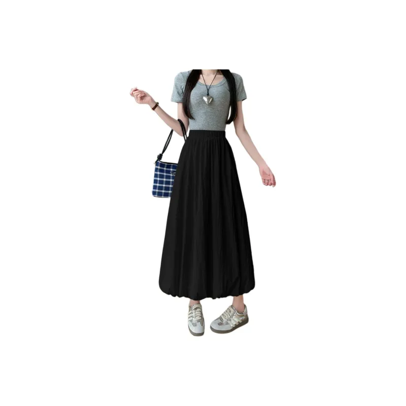 Mu Xiao Xin Casual Long Skirt Women's-5