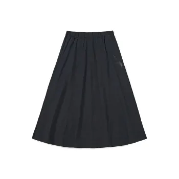 Snow Peak 25Cooling Root Flare Skirt S NAVY Casual Long Skirt Women's