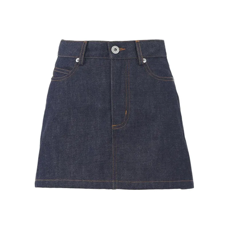 OROI Denim Short Skirts Women's Blue-0