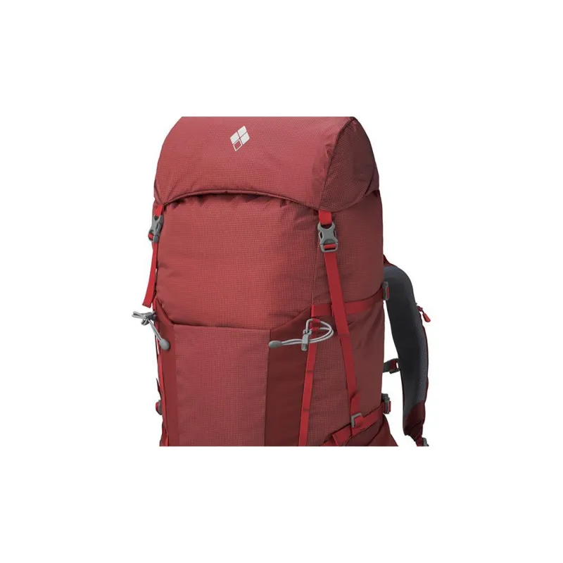 MONTBELL Nylon Outdoor Mountaineering Bag, Backpack Women's Burgundy-1