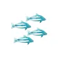 Dopamine Dressing Blue Little Dolphin 2 Pairs