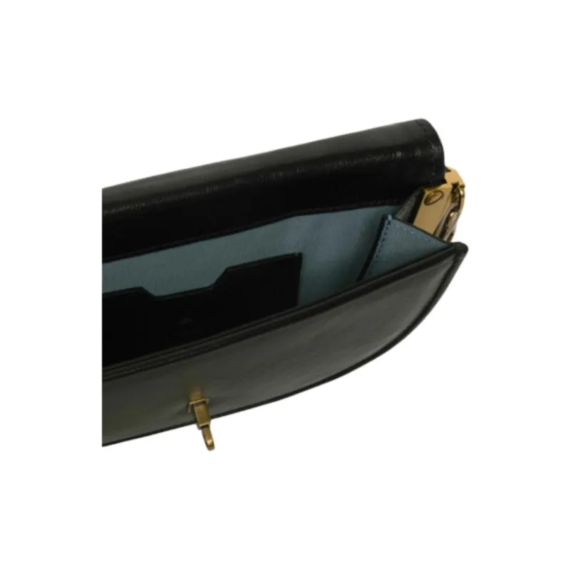Vivienne Westwood Leather Crossbody Bag, Shoulder Bag Women's Black-3