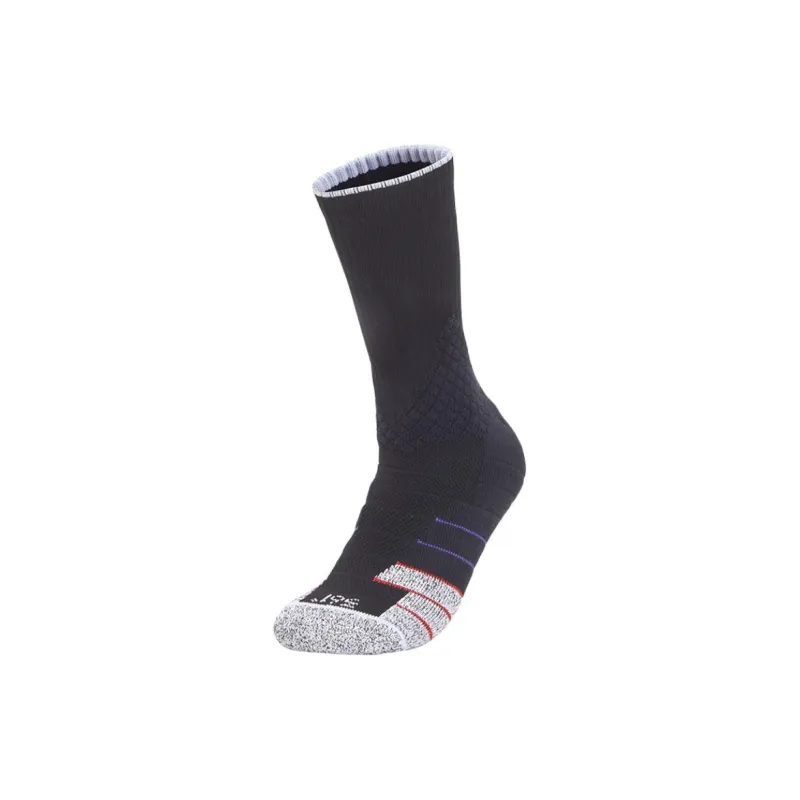 361° Basketball Socks Men's 1 Pack Black-0