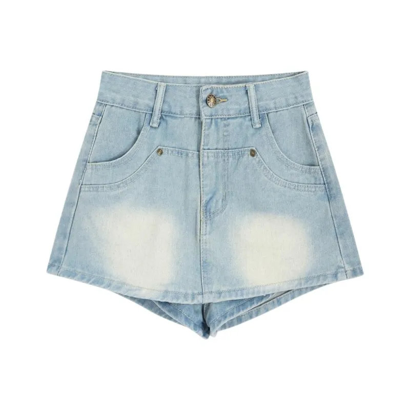 Spicy Gals Denim Short Skirts Women's-0