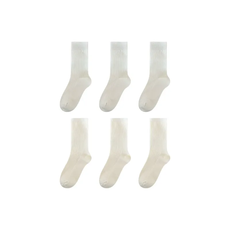 Moremoli Mid Calf Socks Women's 6 Pack-3