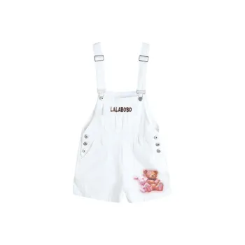 LALABOBO Denim Shorts Women's White Ox