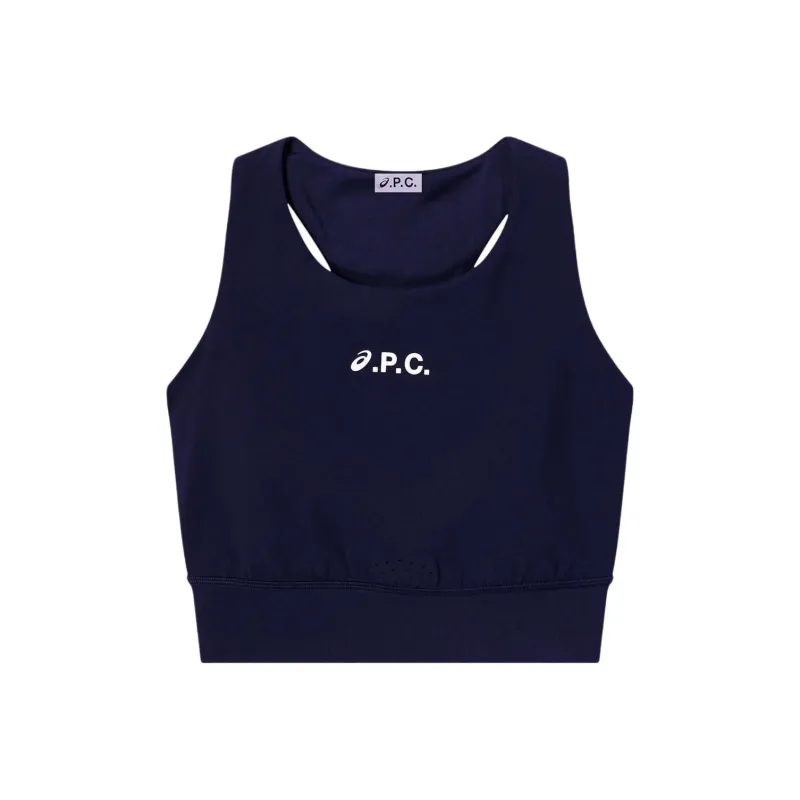 Asics X Apc On Court Training Bra Dark Navy Blue-0