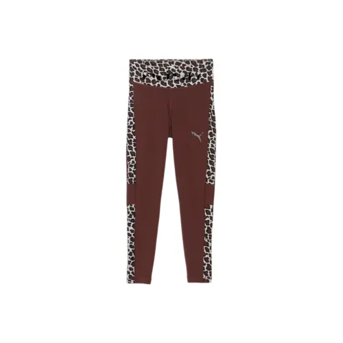 PUMA TRN EDGEDRYCELL Sports Pants Women's Dark Coffee Brown