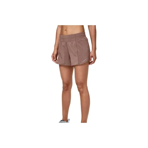 Lululemon Hotty Hot Sports Shorts Women's Cherry Taupe