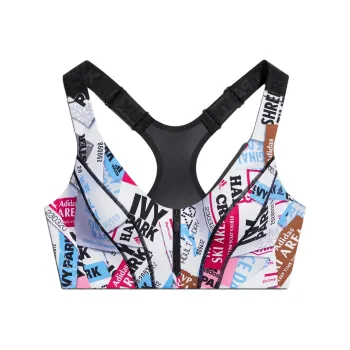 Adidas Ivy Park Medium Support Ski Tag Bra Multicolor