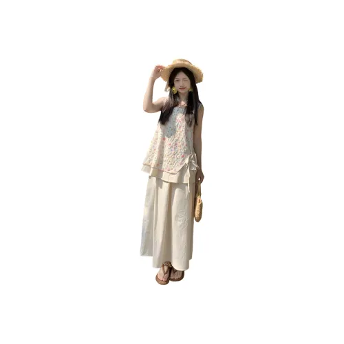 FLIM Two Piece Skirt Sets Women's