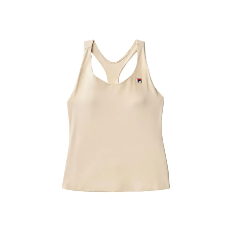 FILA Racerback Sport Vests Women's Ecru 926-0