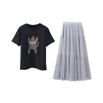 HUINIAN Two Piece Skirt Sets Women's