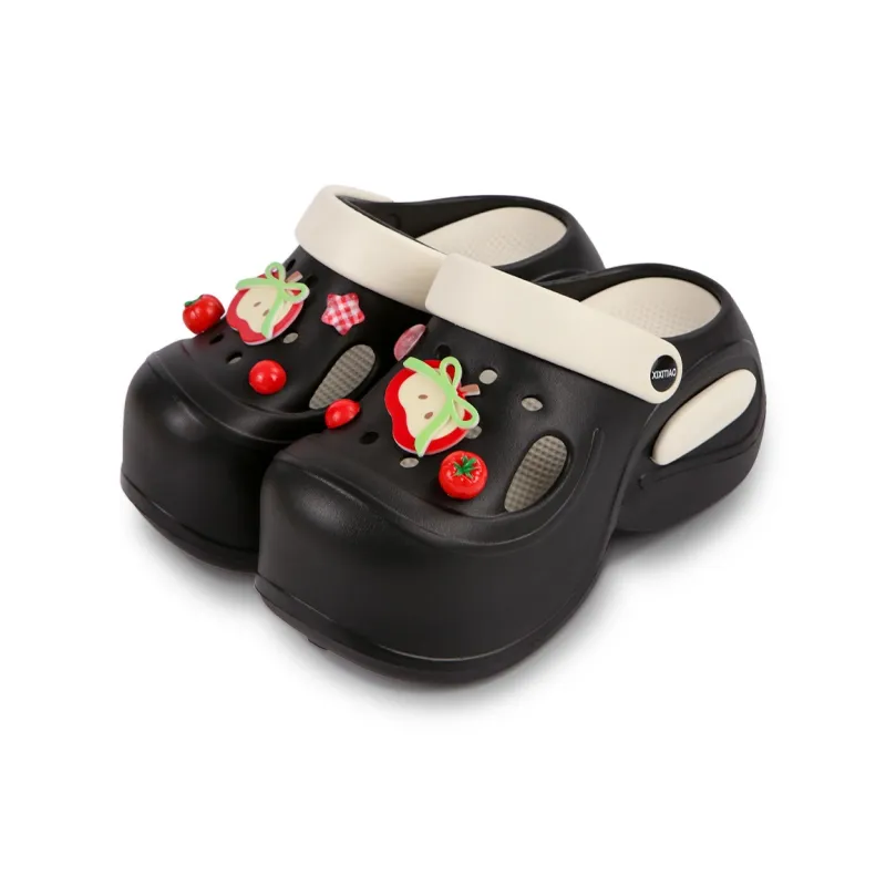 Thin Strips Slippers Women's, White-9