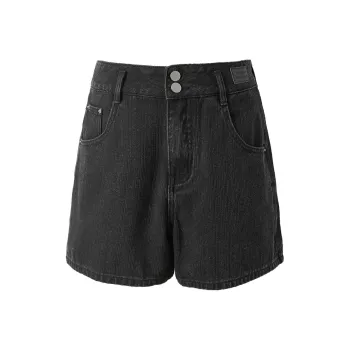 3COLOUR Denim Shorts Women's Raven