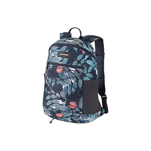 Dakine Polyester Backpack Medium Size Unisex Vintage Blue Floral