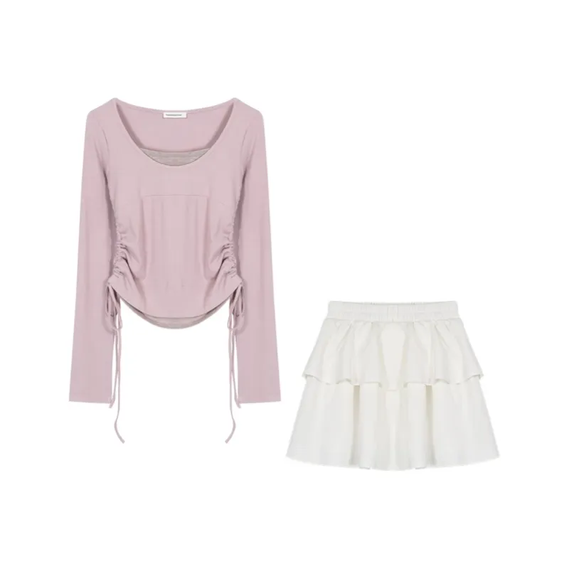 Sato Supun Two Piece Skirt Sets Women's-0