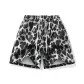 Leopard Print Shorts in Dark Color