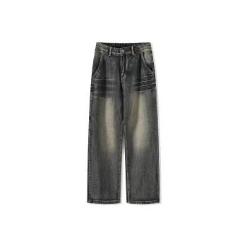 Michael Rock Jeans Unisex Vintage Blue