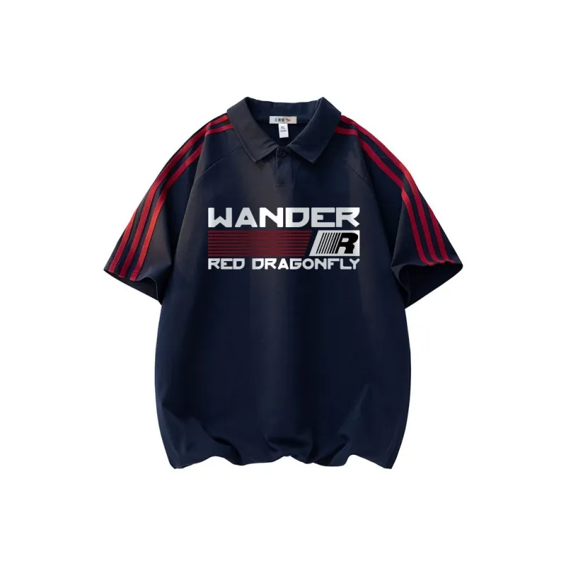 RED DRAGONFLY Polo Shirt Unisex-3